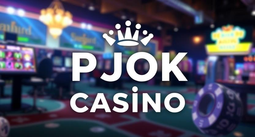 Live dealers and slot thrills at PJOK casino